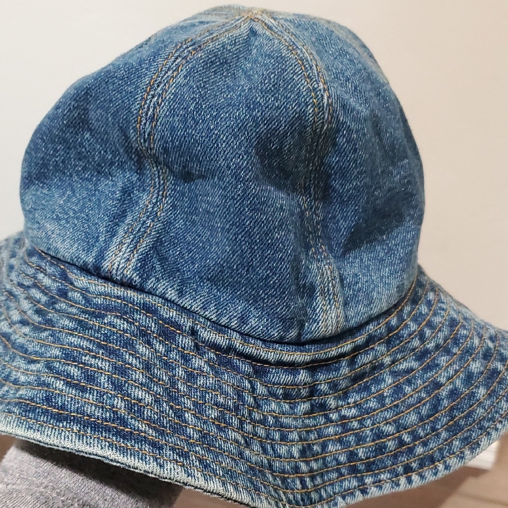 Stylish Blue Denim Bucket Hat